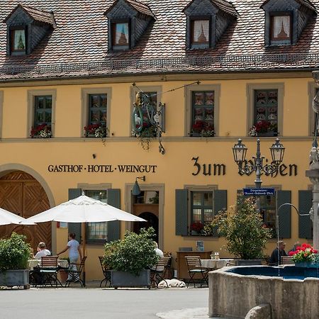 Gasthof Zum Weissen Lamm Sommerach Dış mekan fotoğraf